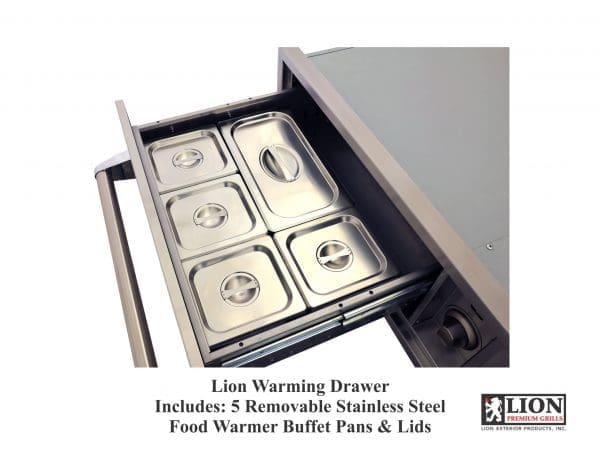 Built in Electric Plate Warmer 1